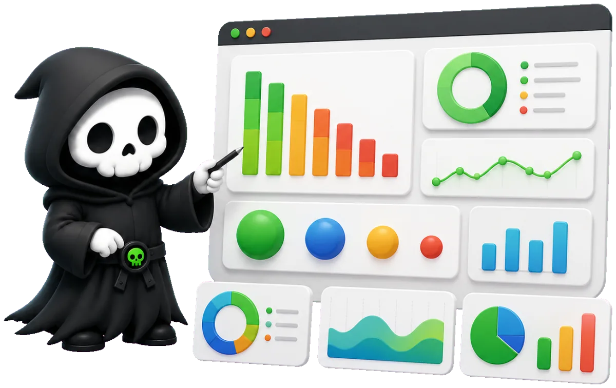 Credit Reaper reports visual