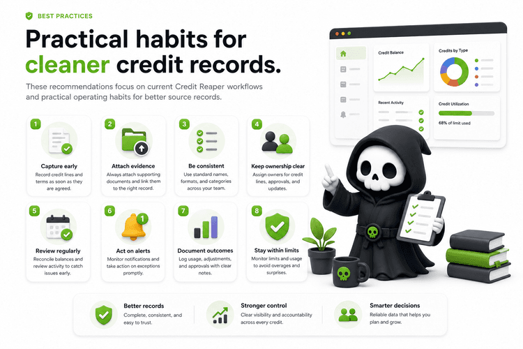 Credit Reaper billing illustration