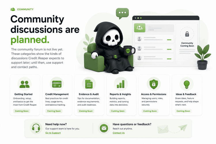 Credit Reaper billing illustration