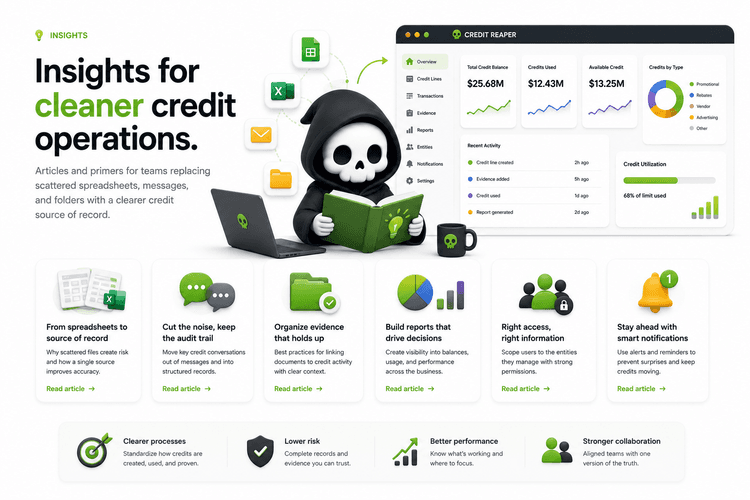 Credit Reaper billing illustration